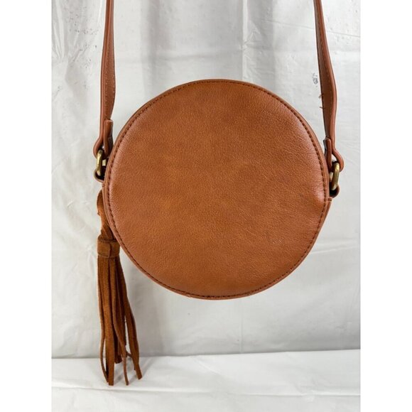 Street Level Circular Woven Crossbody Purses - Picture 4 of 16